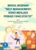 COVER MODUL WEBINAR "SELF-MANAGEMENT: MANAGE MY SELF, MANAGE MY FUTURE"